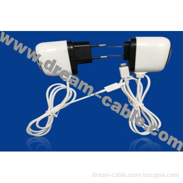 Us/European Lightning USB Travel Charger for iPhone 5